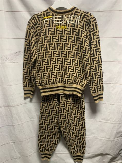 fendi sweat suit for women